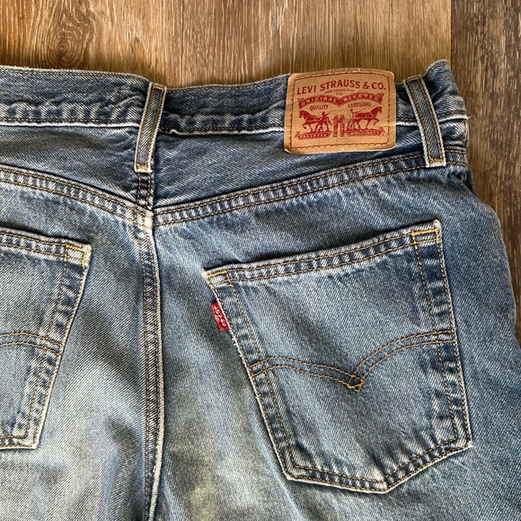 Womens Levi’s ‘94 Baggy Blue Jeans Size W28 L31 - Picture 5 of 7